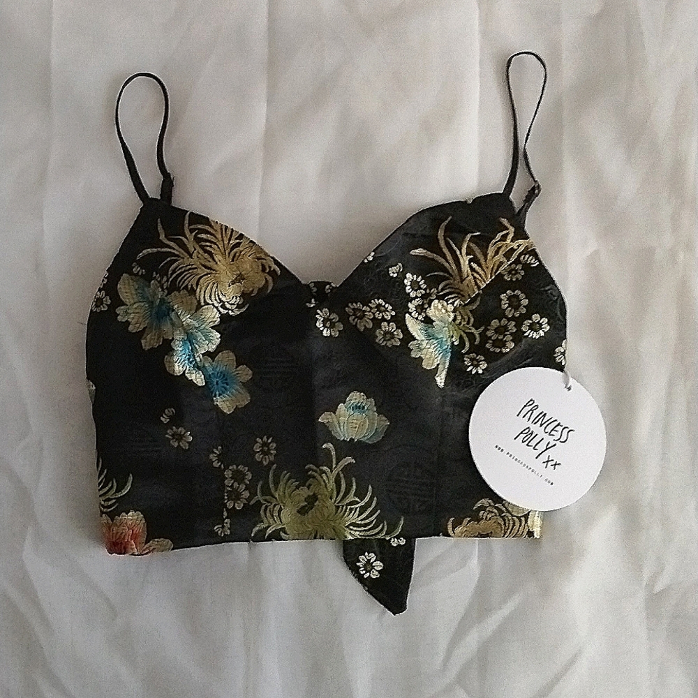 Princess Polly Floral Top (size US 2)